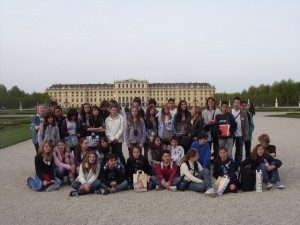 visite du chäteau de Schönbrunn dans l'après -midi